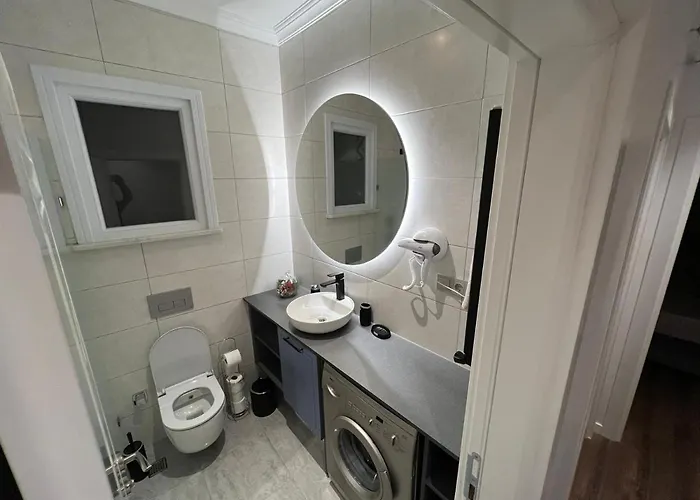 Center Of In Besiktas 2 1 With 2 Bathroom And 3 Air Conditioner Apartment