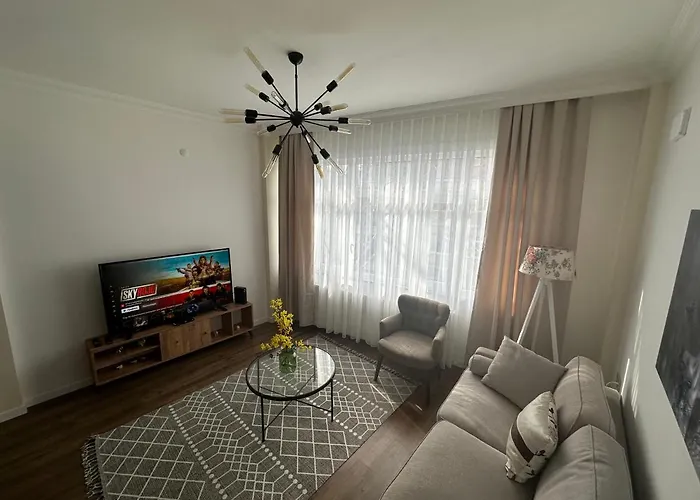 Center Of In Besiktas 2 1 With 2 Bathroom And 3 Air Conditioner *